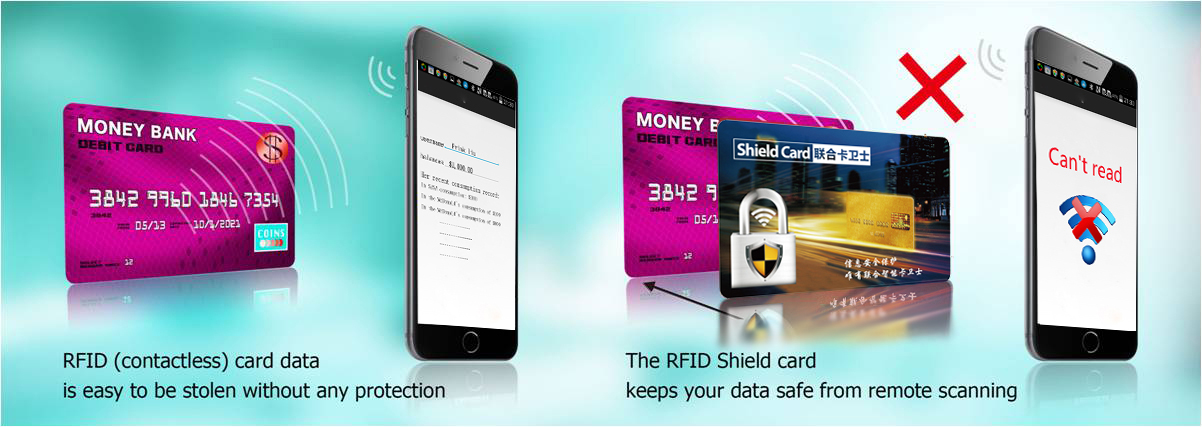 RFID Wooden Blocking card